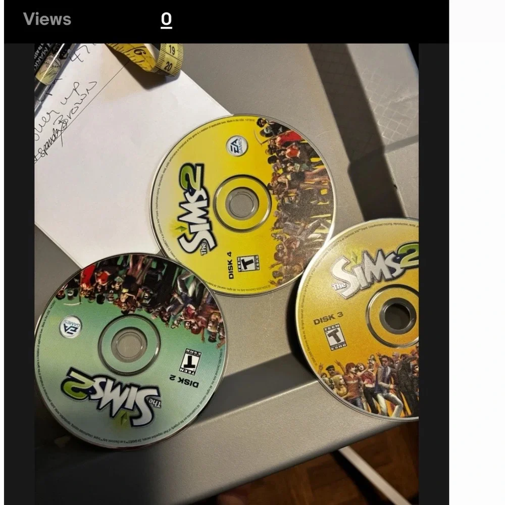 The Sims 2 PC Game Complete - Disks 2 3 & 4 EA Games Tested Working